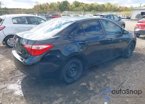 2018 Toyota Corolla Le из США, поврежденный, VIN 5YFBURHE4JP839089